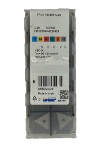 Płytka skrawająca TPUN 160308 IC20