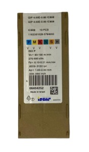 Płytka skrawająca GIP 4.00E-0.80 IC908