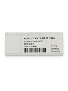 XOMX10T304TR-ME07 F40M Płytki skrawające 